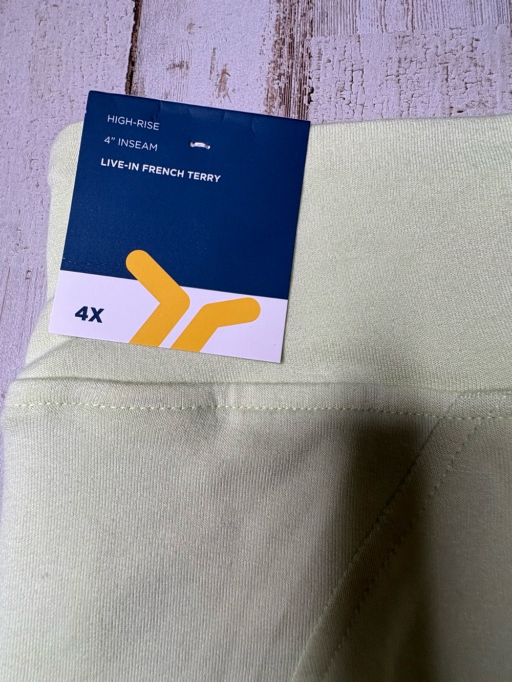 Old Navy Live in French Terry Shorts Size 4X NWT! - Picture 12 of 13